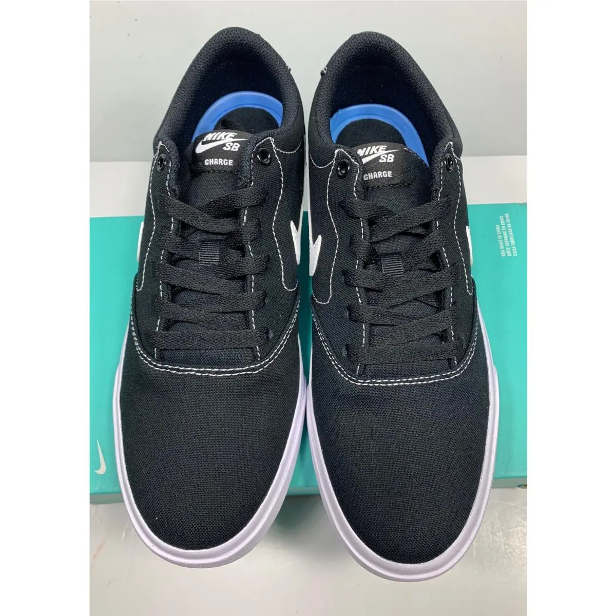 Nike shoes - SB Charge Canvas - Charge Canvas - CN5269 001 - BLACK/WHITE (UPC: 193656532688) 2