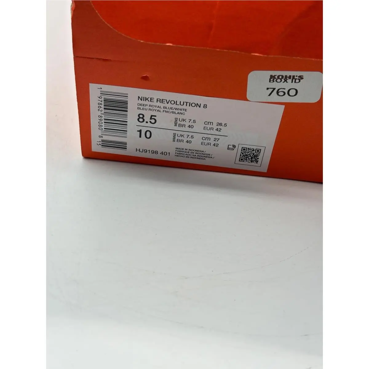Nike shoes - Nike Revolution 8 - Revolution - Blue 0