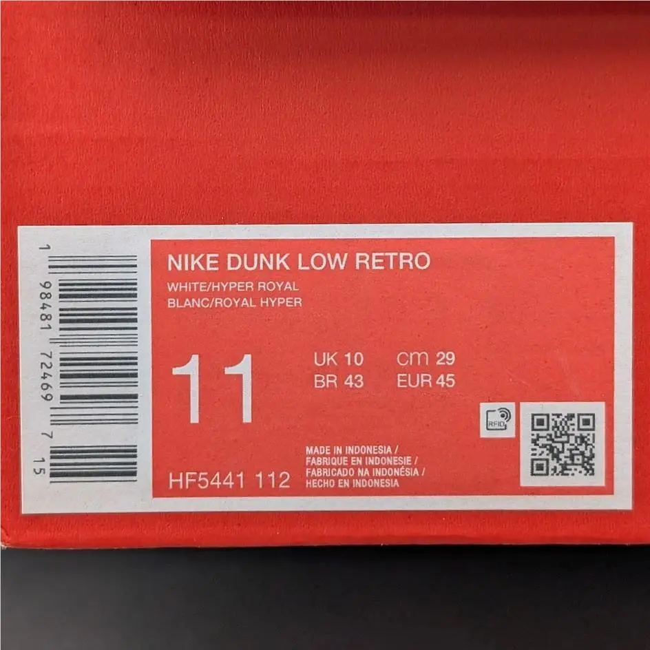 Nike shoes - Nike Dunk Low - Dunk Low - HF5441-112 - Royal Blue (UPC: 198481724697) 17