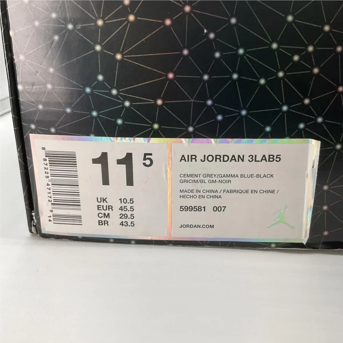 Nike shoes - Air Jordan 5 - Air - 599581 007 - Blue (UPC: 887225471729) 8