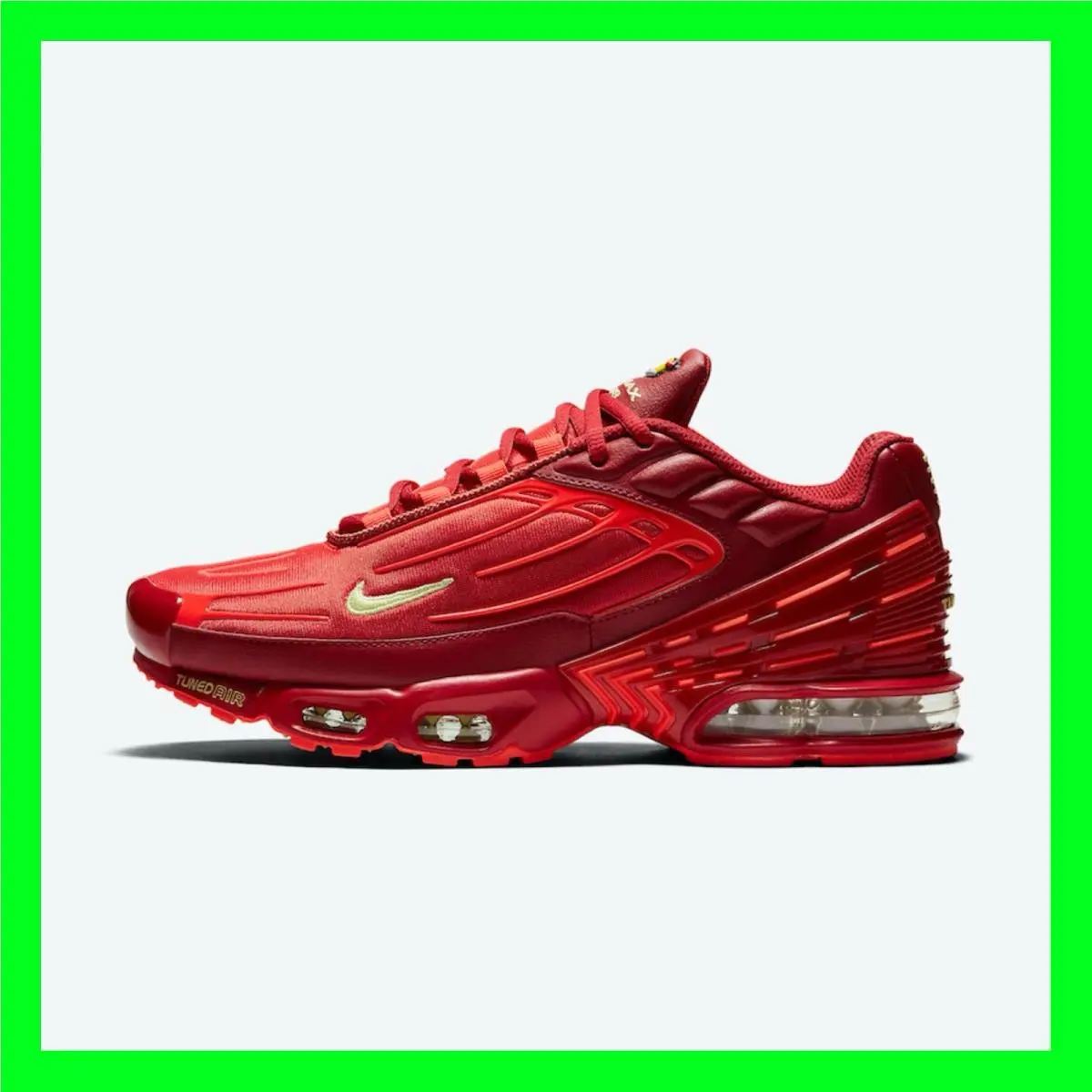 Nike Air Max Plus Iii 3 Iron Man Sneakers Red Shoes Ck6715-600 Men`s Size 9