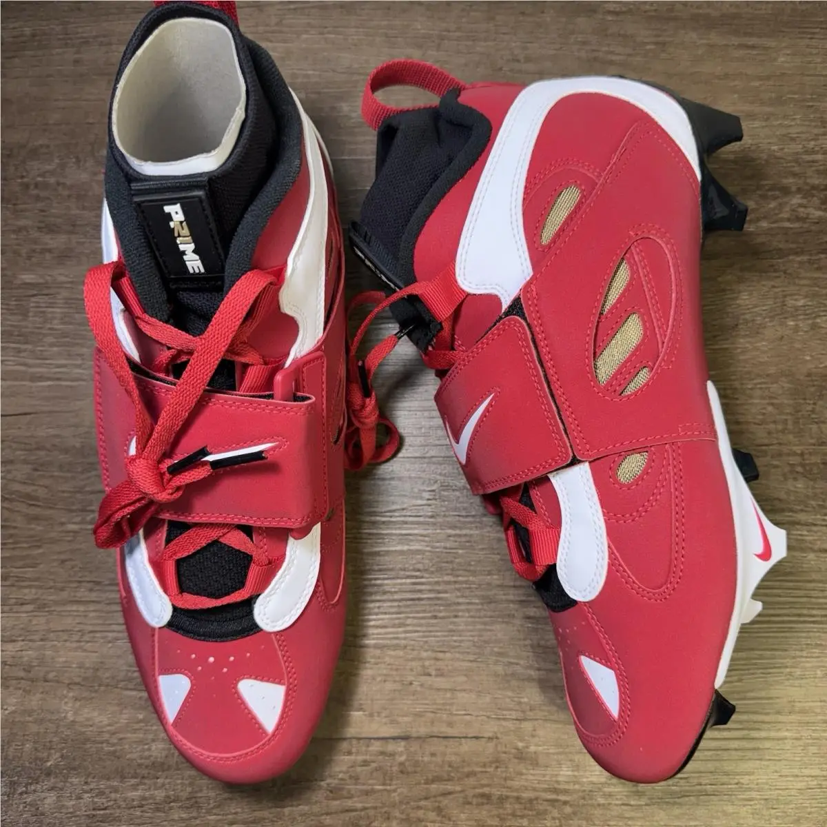 Nike Diamond Turf II ‘black White/prime Red’ Men’s Size 10 Football IF4807-001
