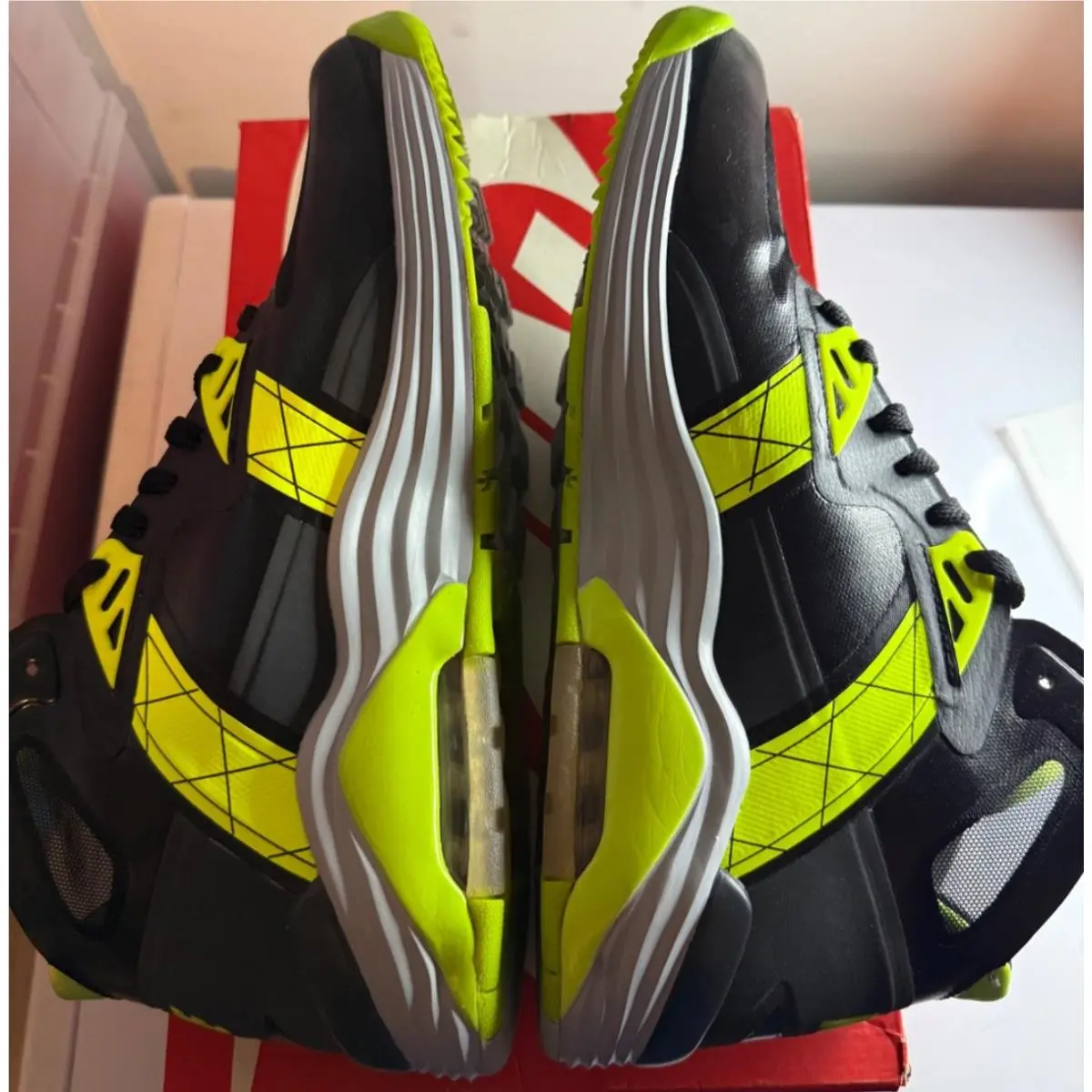 Nike shoes - Nike Lunar 180 - Lunar - 630922-001 - BLACK/VOLT 3