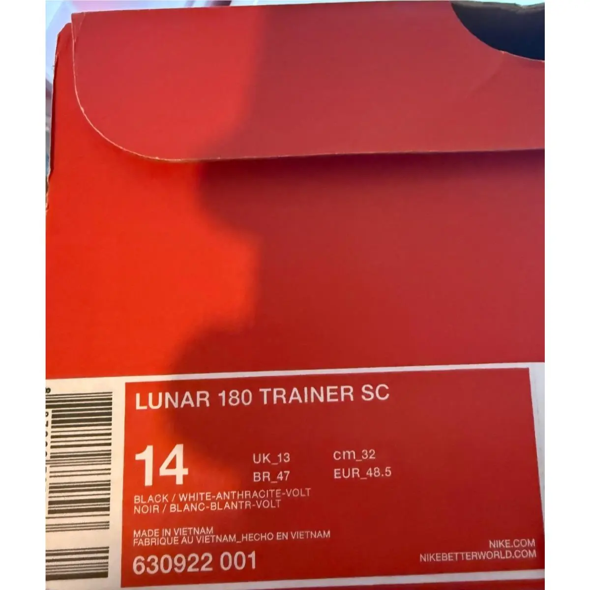 Nike shoes - Nike Lunar 180 - Lunar - 630922-001 - BLACK/VOLT 7