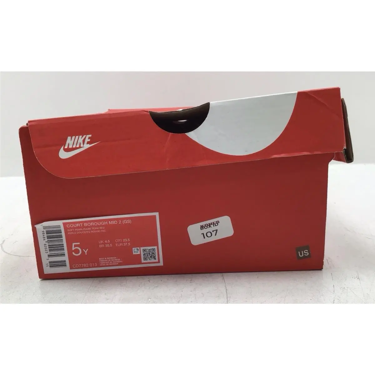 Nike shoes - Court Borough Mid 2 (GS) - CD7782 013 - Multicolor (UPC: 198484820235) 6