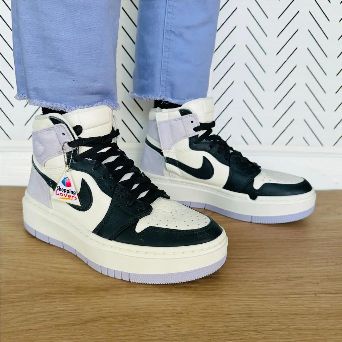 Air Jordan 1 Elevate Titanium 8.5 Womens Shoes Sneakers Purple DN3253-500
