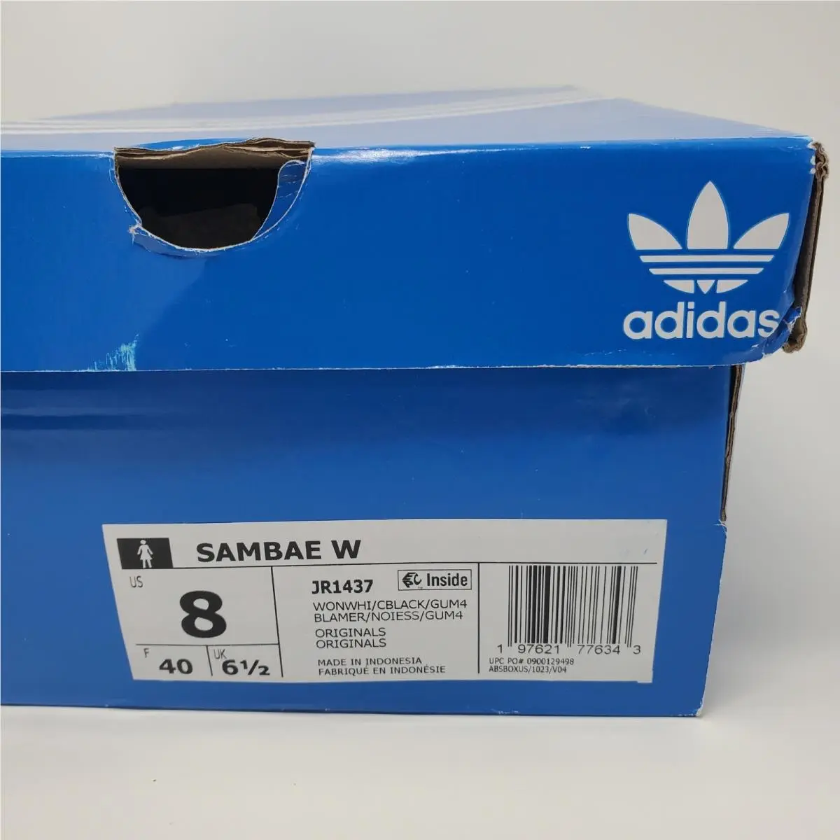 Nike shoes - Adidas Sambae - Adidas Sambae - JR1437 - White 8