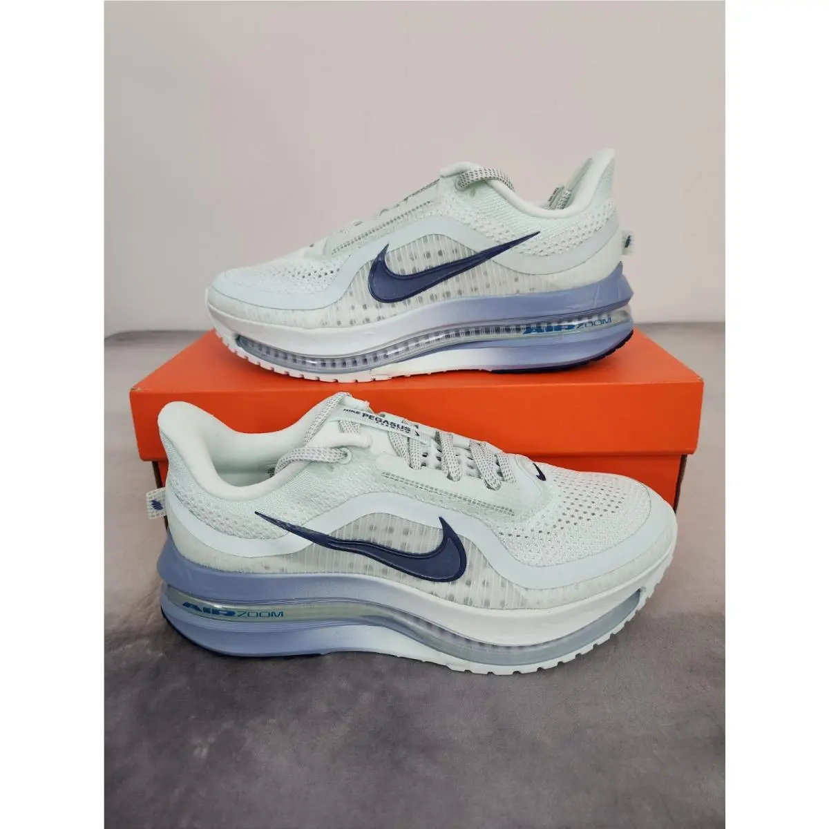 Nike Pegasus Premium “barely Green/blue Women`s Size 8.5