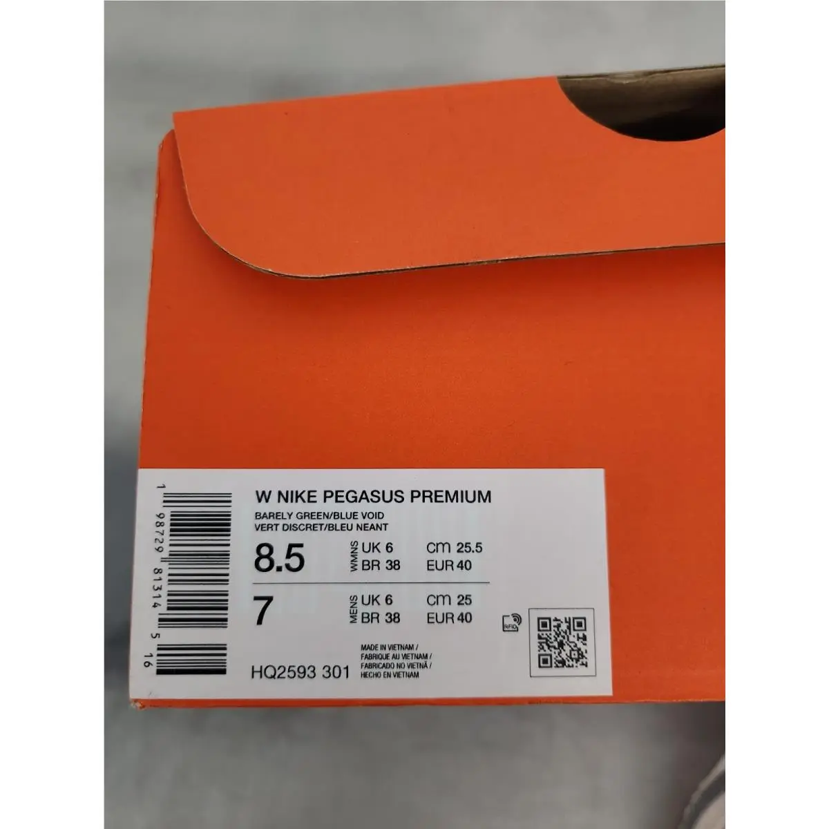 Nike shoes - Nike Pegasus - Pegasus - HQ2593 301 - Blue 5