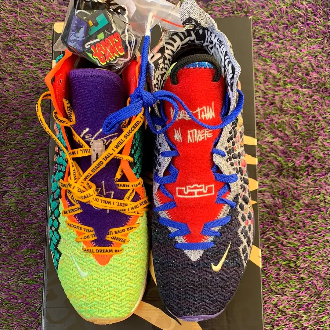 Nike shoes - LeBron 17 - LeBron - Multicolor, way: What The 3