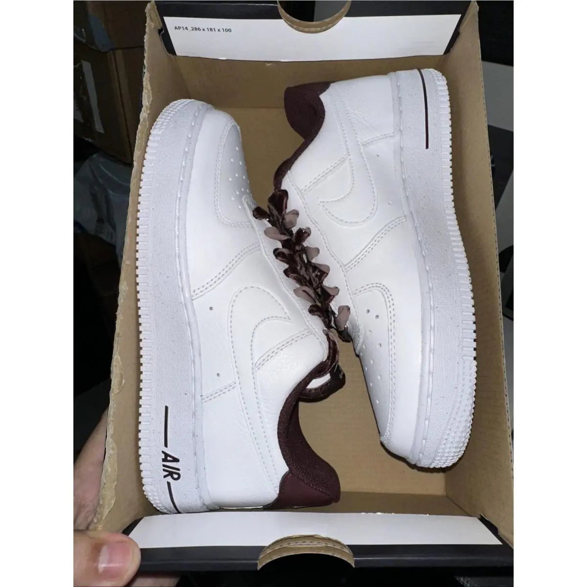 Nike shoes - Nike Air Force 1 `07 - HV4403-600 - White (UPC: 198486857529) 4