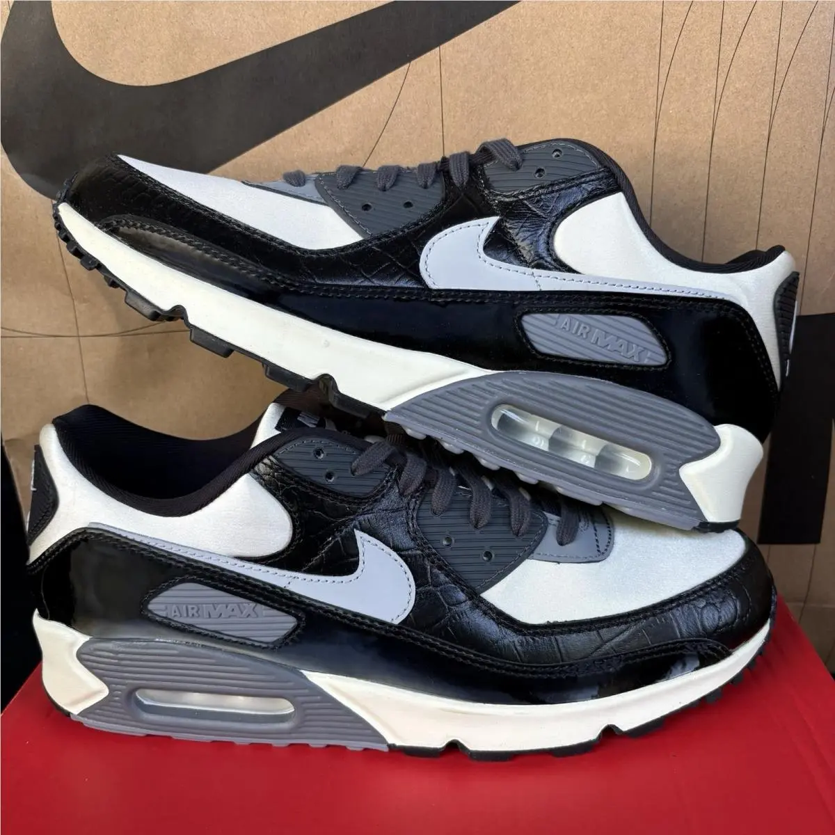 Nike shoes - Nike Air Max 90 - Air Max - IO4468-100 - Gray 0