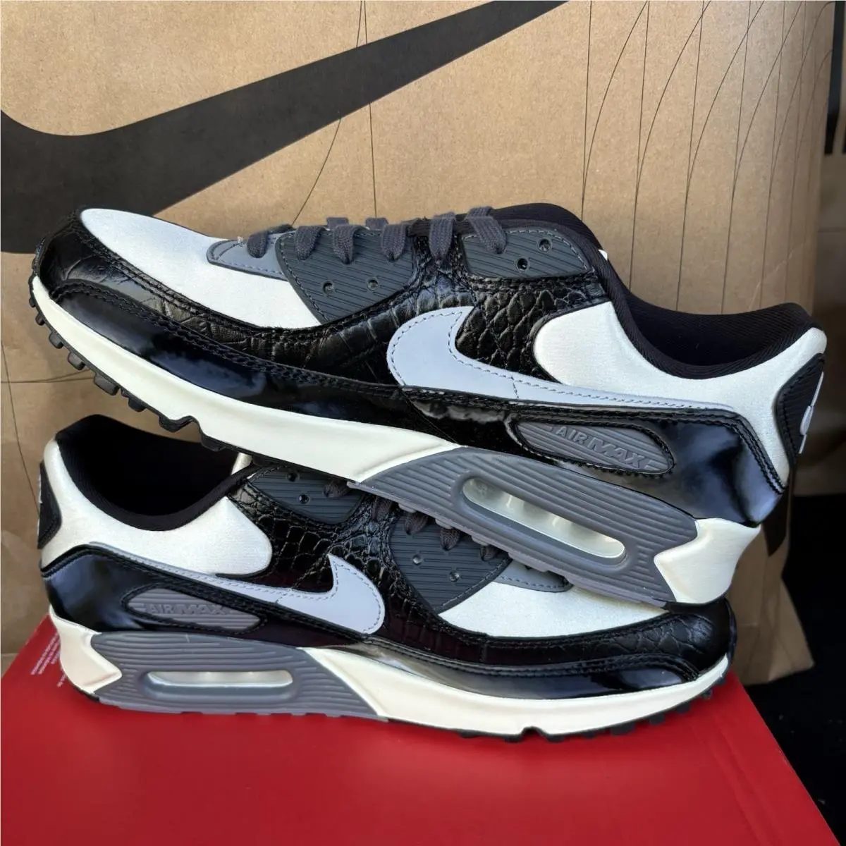 Nike shoes - Nike Air Max 90 - Air Max - IO4468-100 - Gray 1