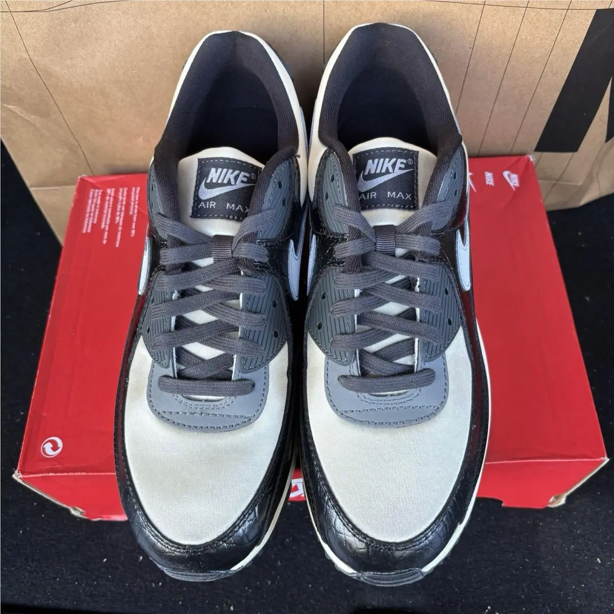 Nike shoes - Nike Air Max 90 - Air Max - IO4468-100 - Gray 2