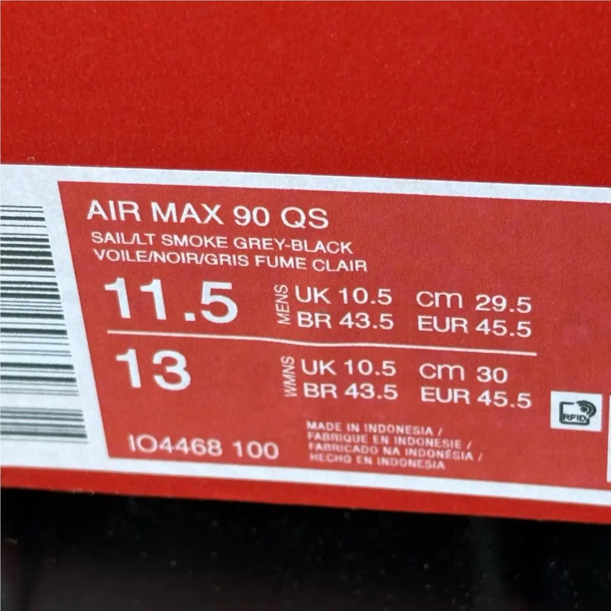 Nike shoes - Nike Air Max 90 - Air Max - IO4468-100 - Gray 6
