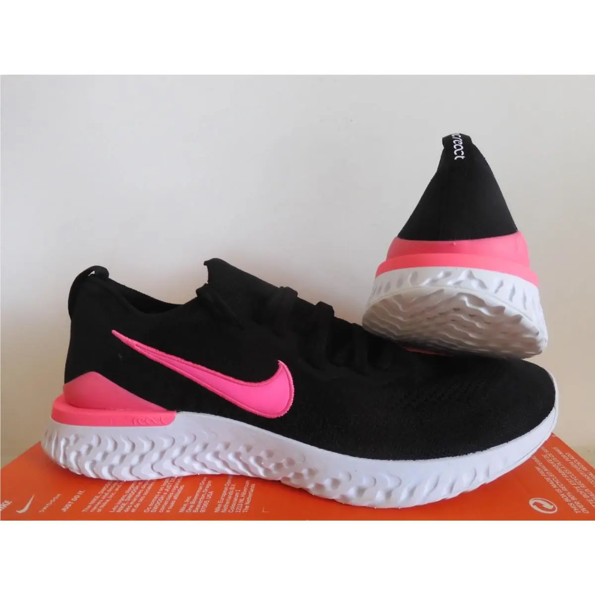 Nike shoes - Nike Epic React Flyknit 2 - BQ8928 013 - Black (UPC: 193151658739) 1