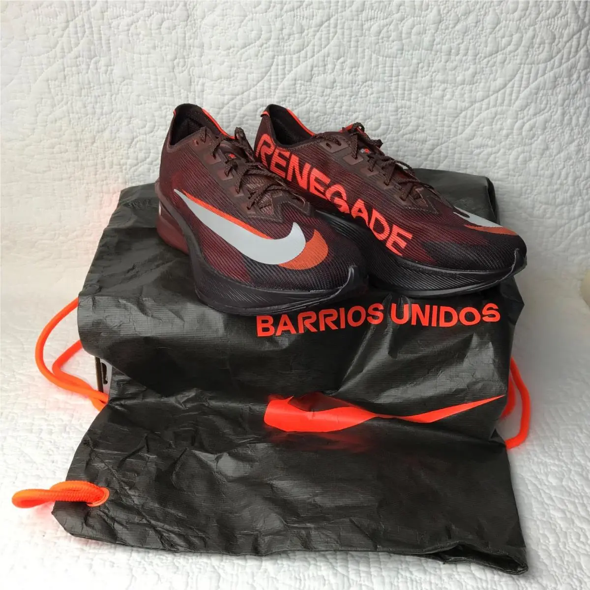 Nike shoes - Nike ZoomX Vaporfly - ZoomX Vaporfly - IQ7313 200 - Brown Basalt Hyper Crimson (UPC: 198729752901) 9