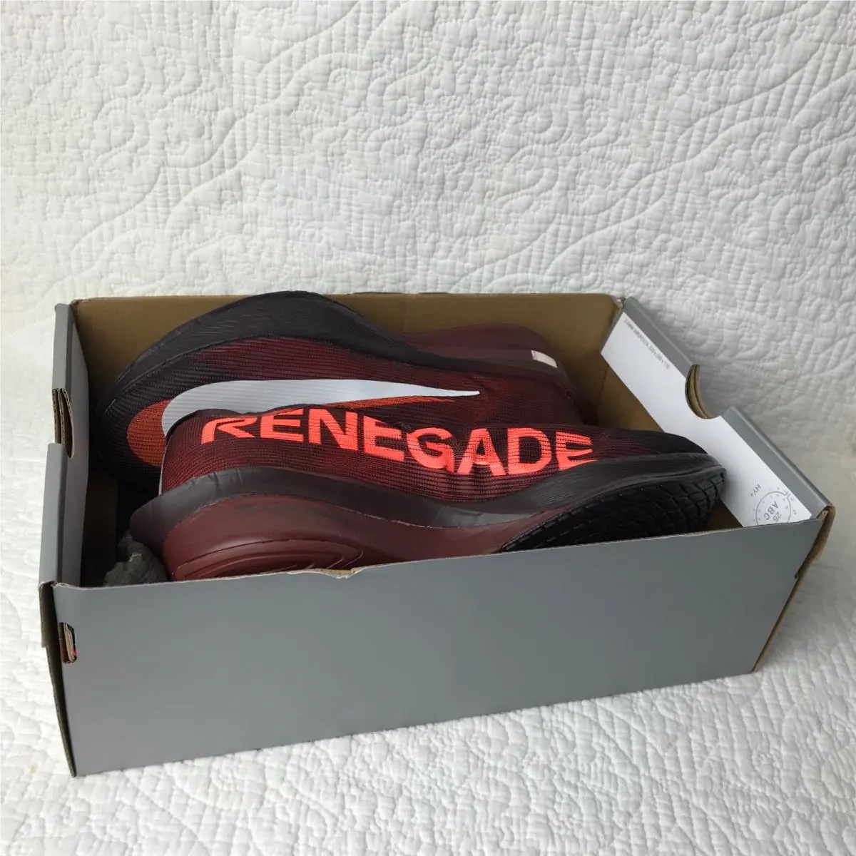 Nike shoes - Nike ZoomX Vaporfly - ZoomX Vaporfly - IQ7313 200 - Brown Basalt Hyper Crimson (UPC: 198729752901) 12