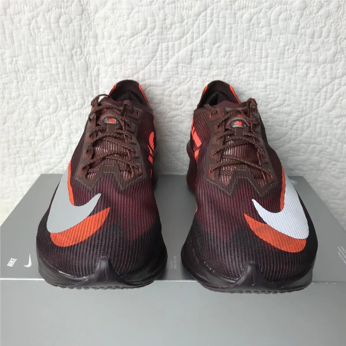 Nike shoes - Nike ZoomX Vaporfly - ZoomX Vaporfly - IQ7313 200 - Brown Basalt Hyper Crimson (UPC: 198729752901) 3