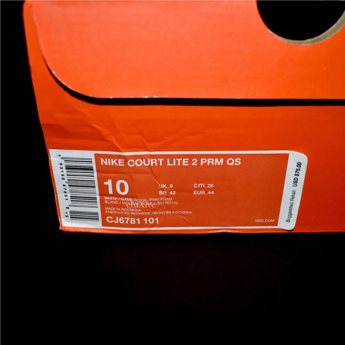 Nike shoes - CJ6781101 - CJ6781101 - White 10