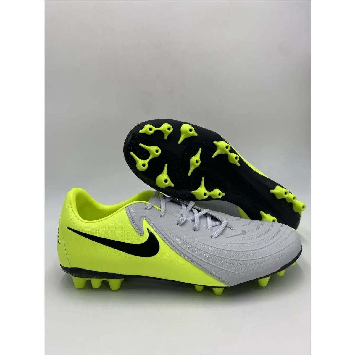 Nike Phantom GX II Academy AG Silver Black Volt FJ2552 003 Men`s Size 10