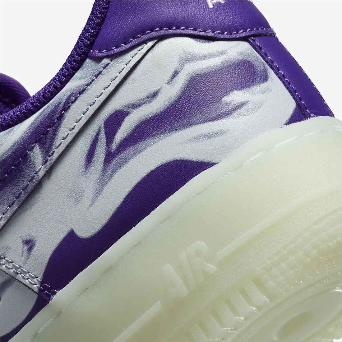 Nike shoes - Nike Air Force 1 `07 - Purple 3