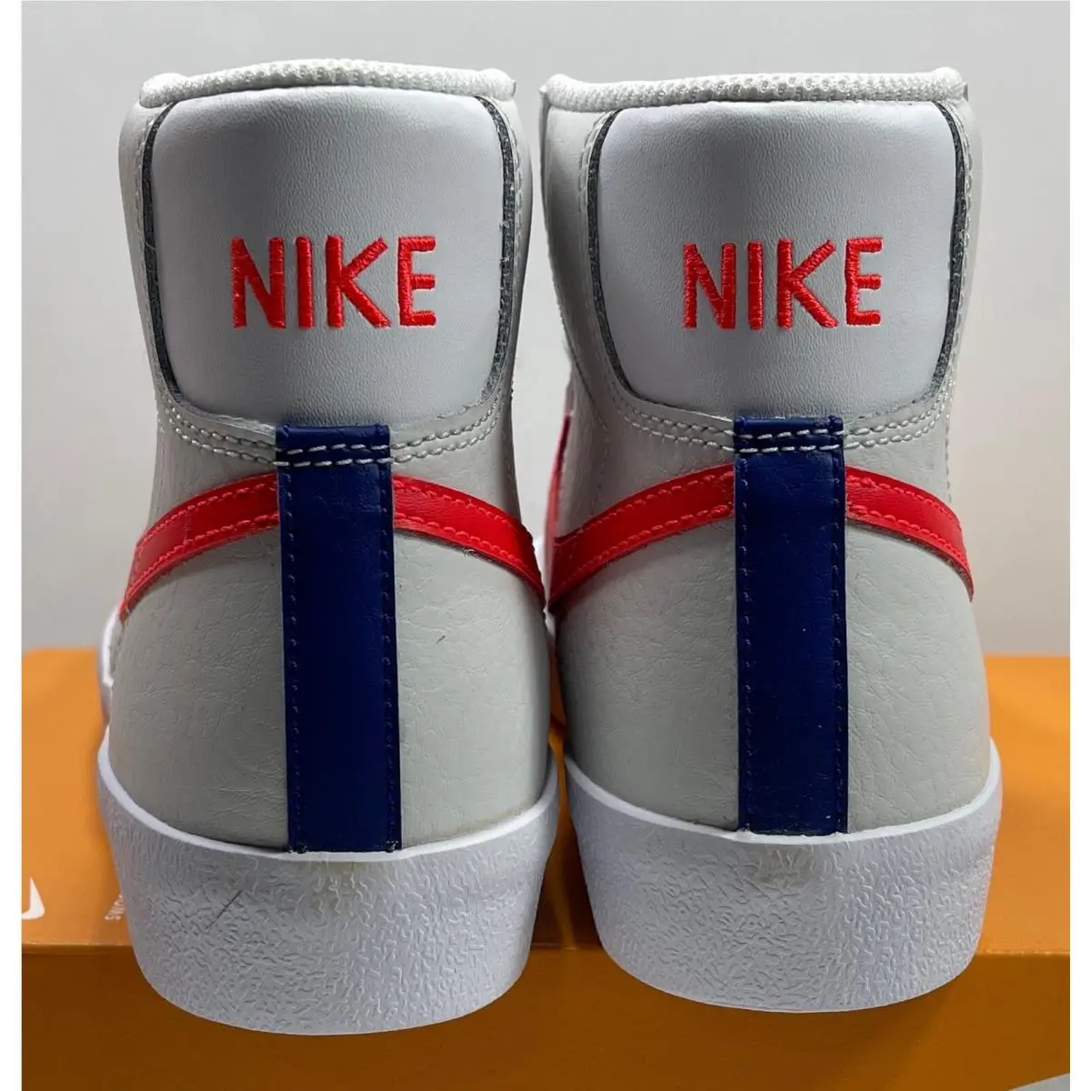Nike shoes - Nike Blazer 77 - Blazer - DA4086-004 - Platinum Tint Bright Crimson Red Grey (UPC: 194953246537) 0