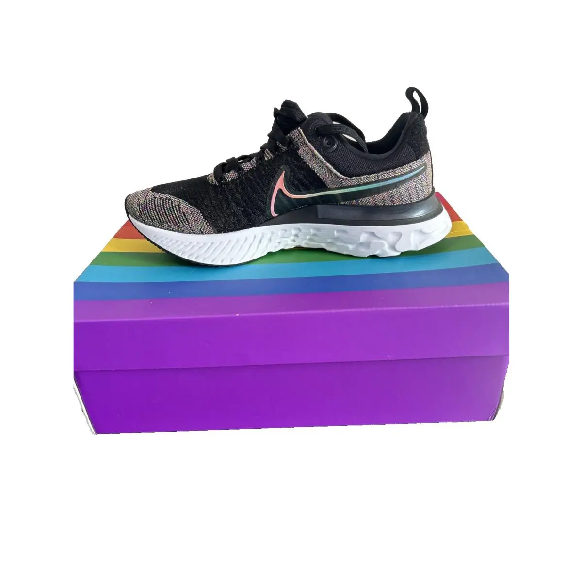 Nike shoes - React Infinity Run - React Infinity Run - DD6790 - Black/Multi/Pink Blast (UPC: 195241995601) 0