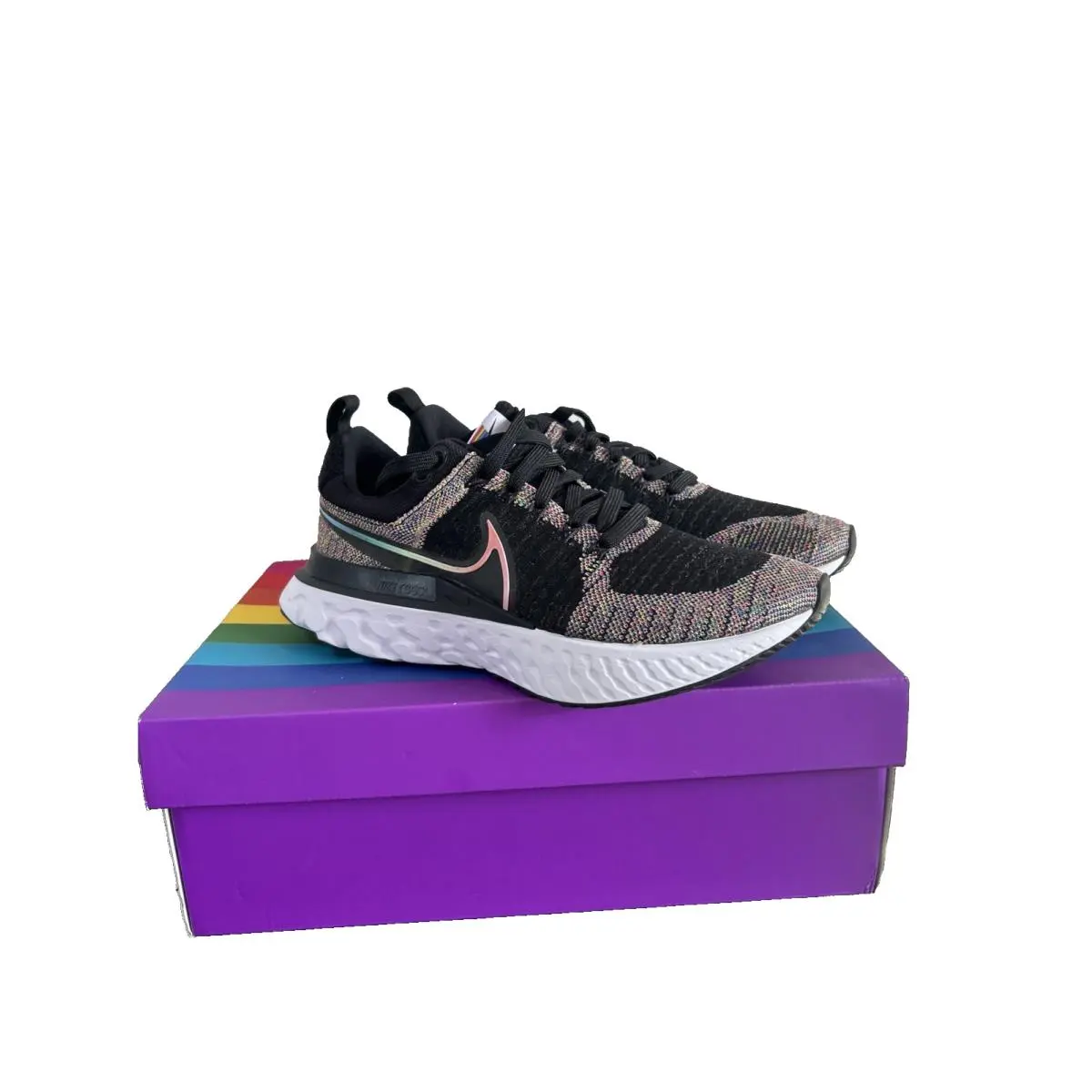 Nike shoes - React Infinity Run - React Infinity Run - DD6790 - Black/Multi/Pink Blast (UPC: 195241995601) 1
