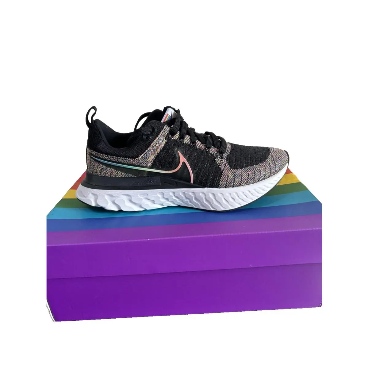 Nike React Infinity Run FK 2 BT Black Multi Size M 7.5 / W 9 DD6790