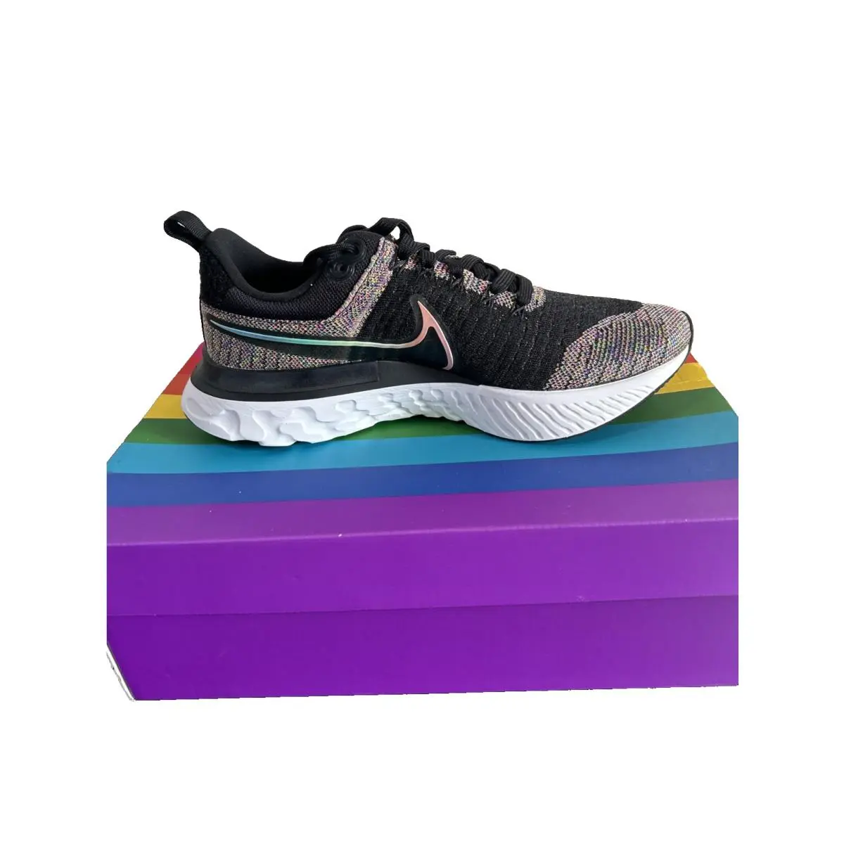 Nike shoes - React Infinity Run - React Infinity Run - DD6790 - Black/Multi/Pink Blast (UPC: 195241995601) 3