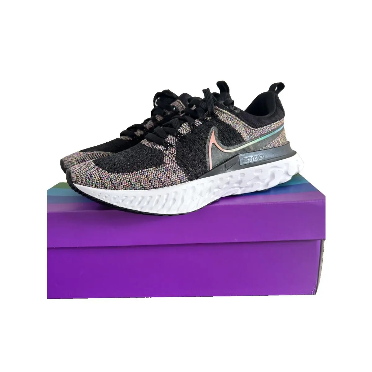 Nike shoes - React Infinity Run - React Infinity Run - DD6790 - Black/Multi/Pink Blast (UPC: 195241995601) 4