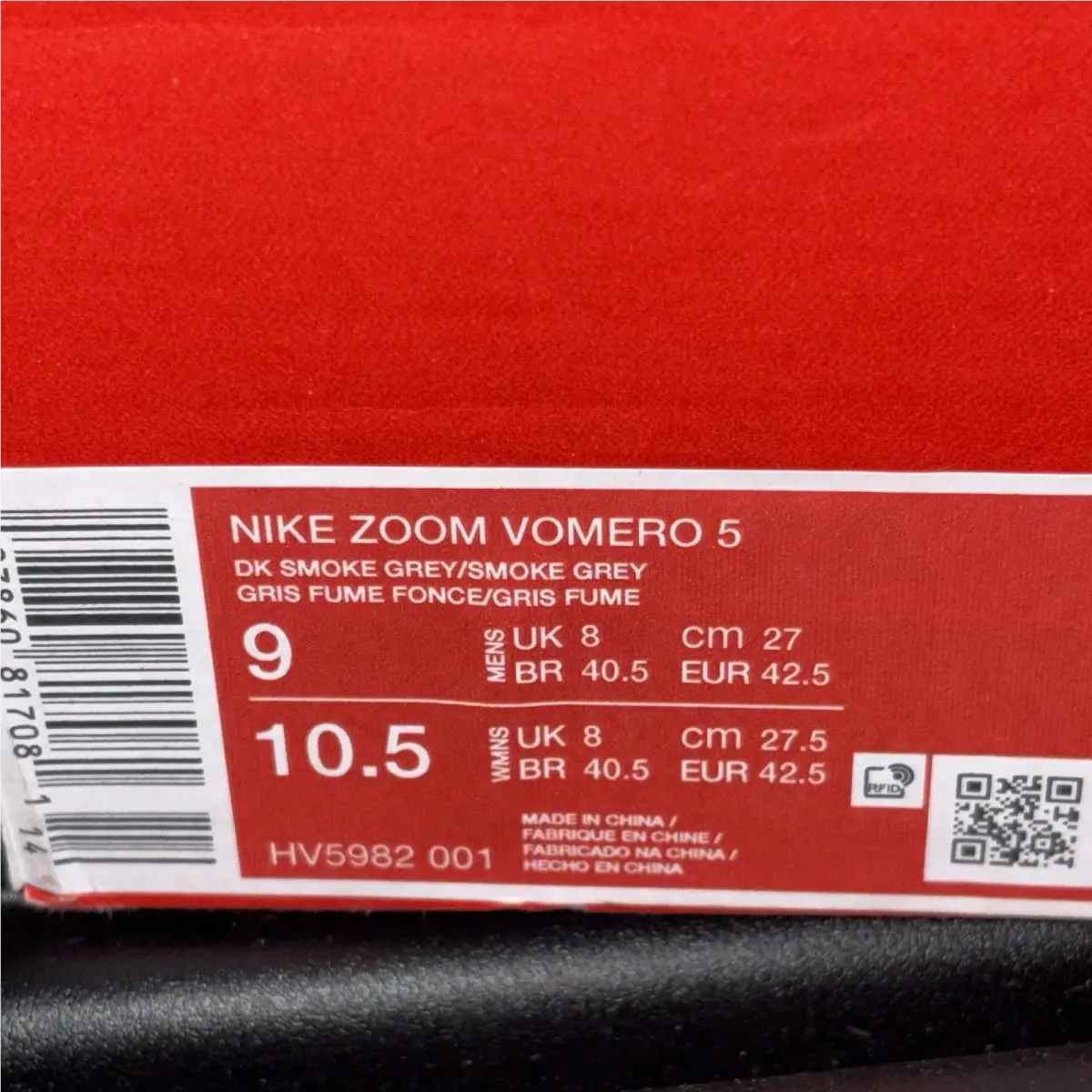 Nike shoes - Nike Air Zoom Vomero 5 - HV5982-001 - Gray 6