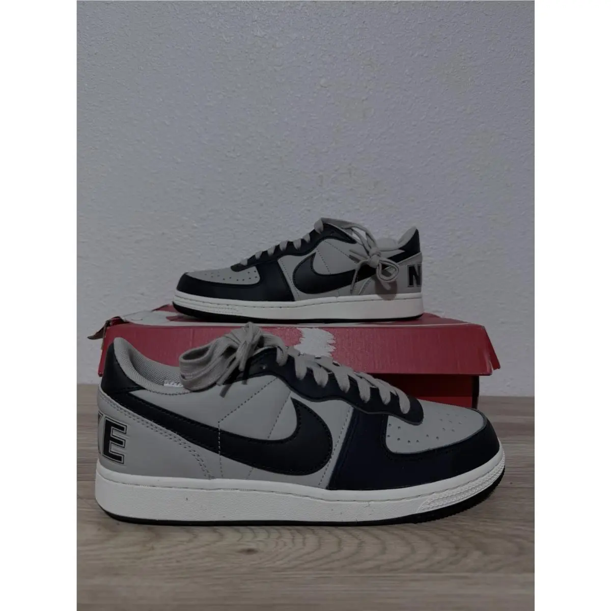 Nike Men`s Terminator Low Georgetown FN6830-001 Granite/obsidian Sail SZ 7-15