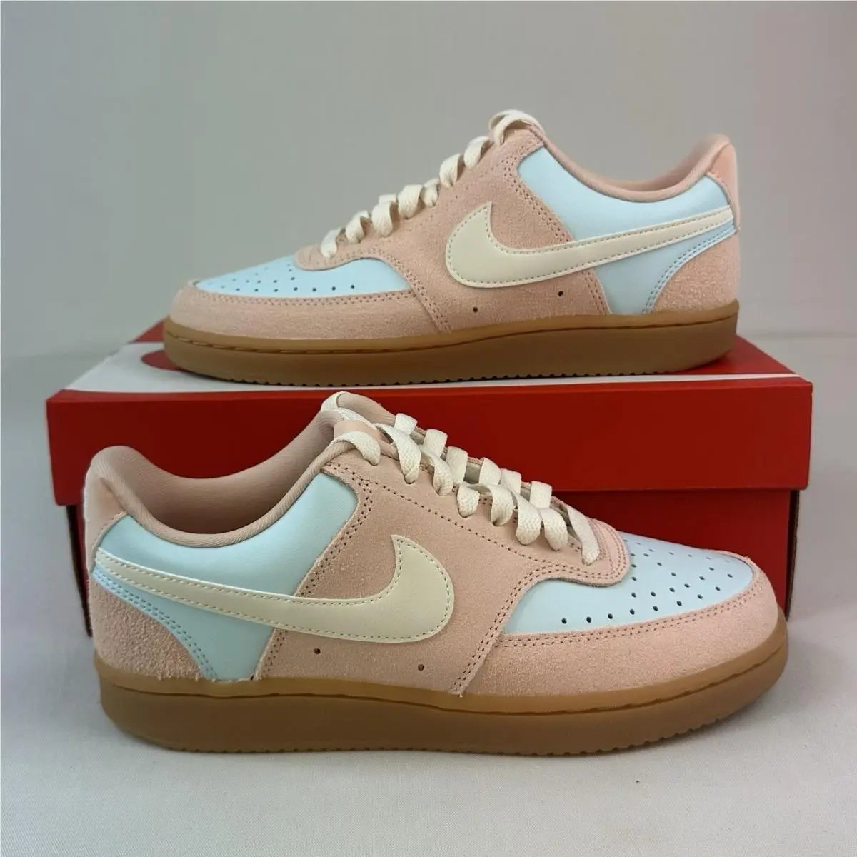 Nike Women`s Court Vision Low Top Casual Training Shoes Sneakers Women’s Sz 6.5