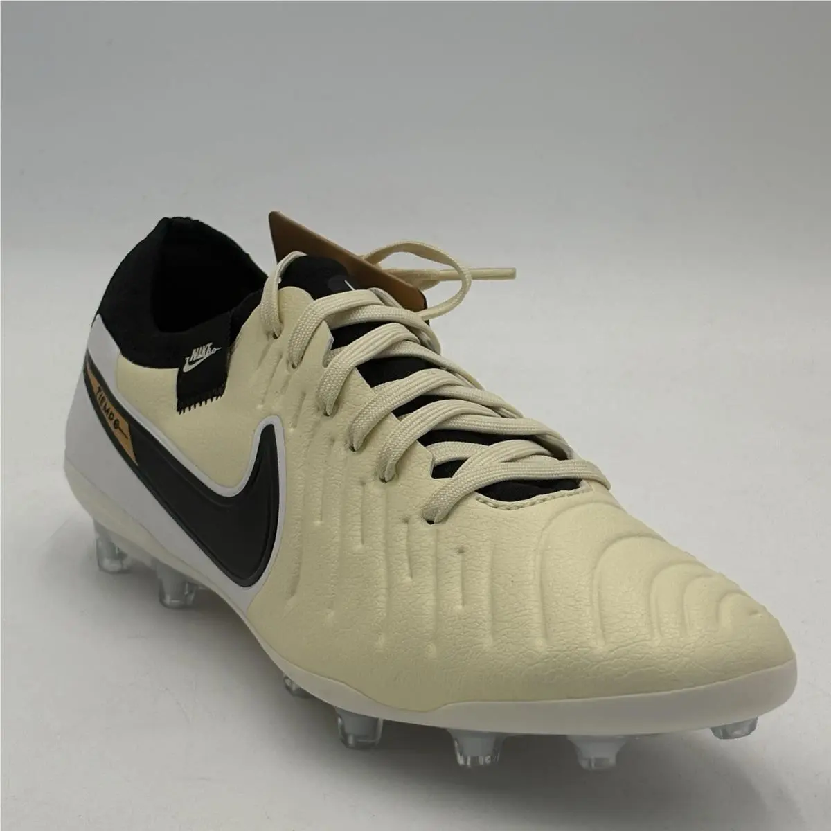 Nike Tiempo Legend 10 Pro AG Yellow DV4334 700 Mens Size 6 Soccer Cleats