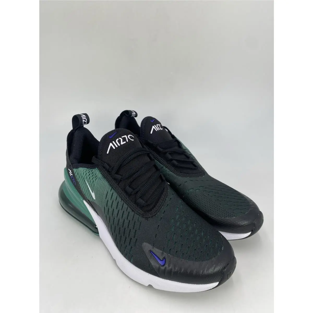 Nike shoes - Nike Air Max 270 - Air Max - 943345 042 - Black/White-Evergreen Aura (UPC: 198483563836) 3