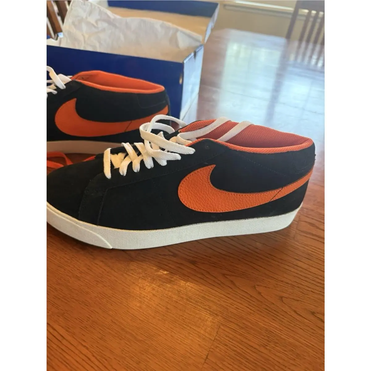 Nike shoes - Nike SB - Black And Orange 3
