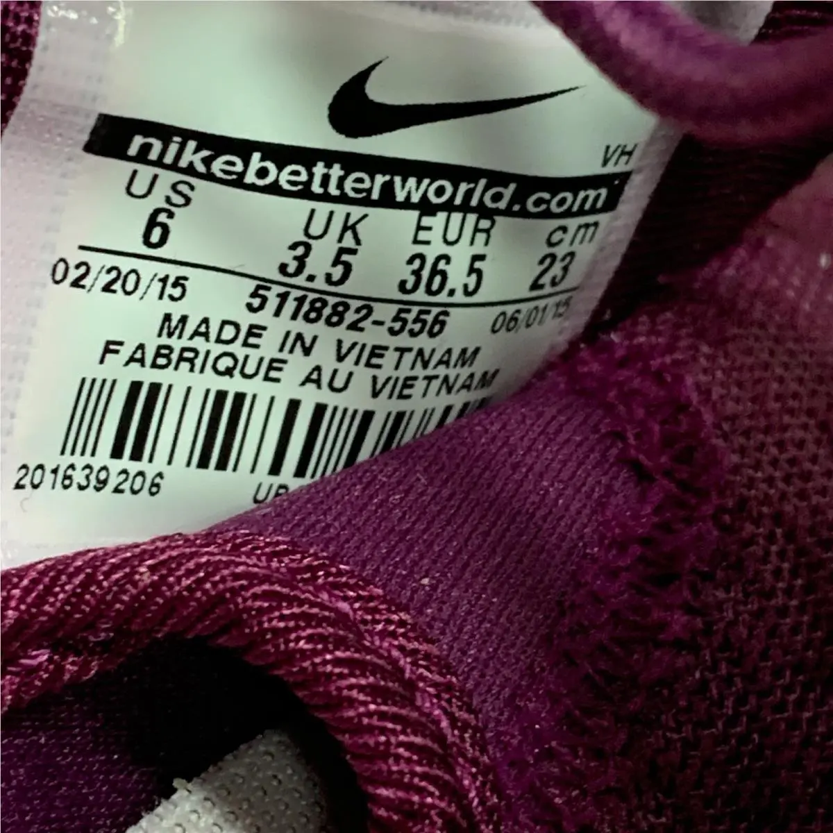 Nike shoes - Nike Roshe One - Roshe One - 511882 556 - Purple (UPC: 091202182564) 6