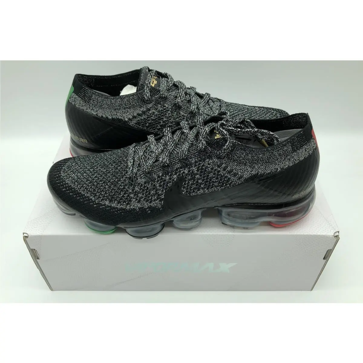 Nike shoes - Nike Air VaporMax Flyknit - Air VaporMax Flyknit - AQ0924-007 - Black (UPC: 091208435114) 0