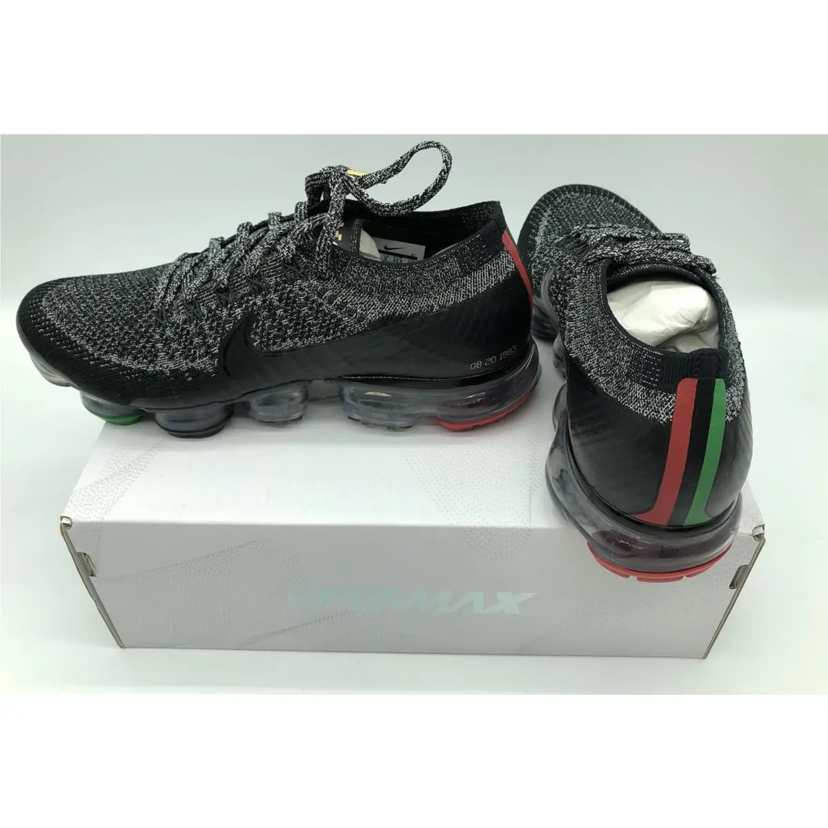 Nike shoes - Nike Air VaporMax Flyknit - Air VaporMax Flyknit - AQ0924-007 - Black (UPC: 091208435114) 1
