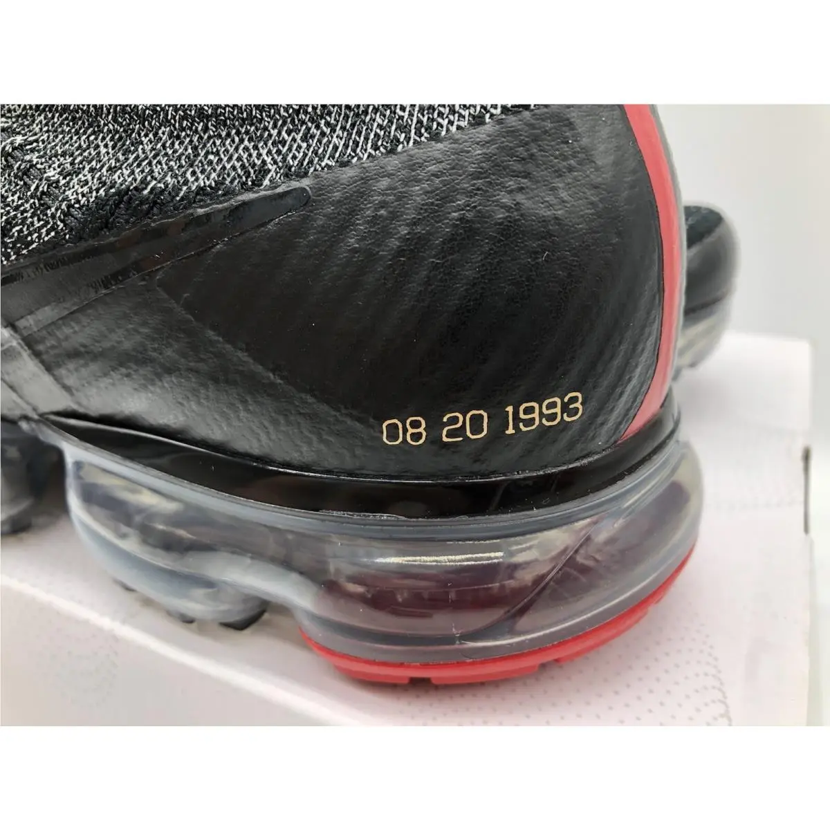 Nike shoes - Nike Air VaporMax Flyknit - Air VaporMax Flyknit - AQ0924-007 - Black (UPC: 091208435114) 4