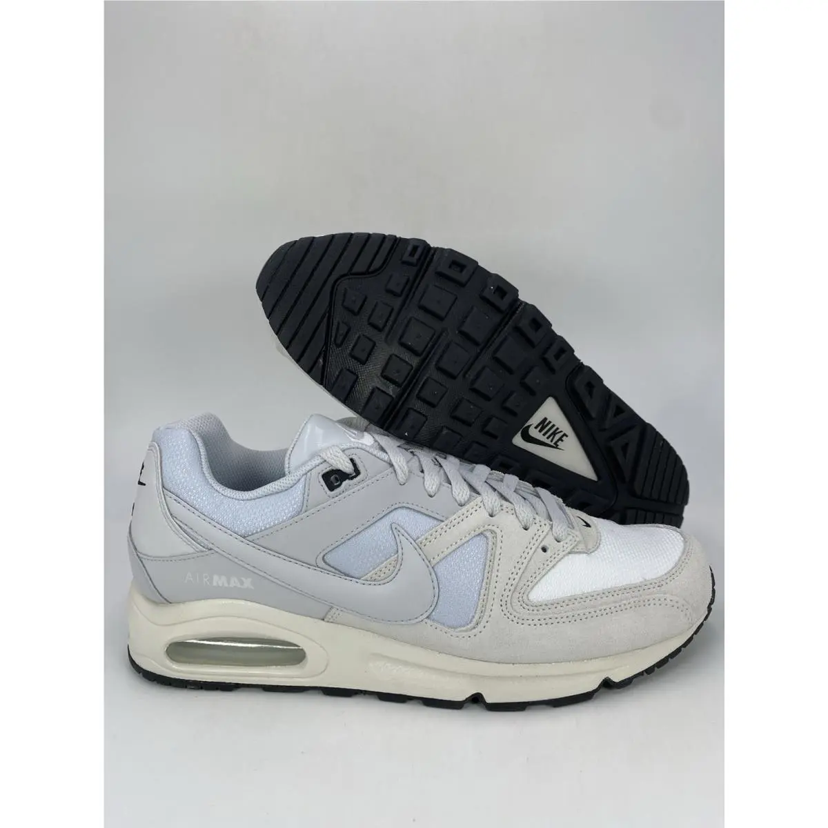 Nike Air Max Command Summit White Pure Platinum 629993 102 Men`s Size 11.5
