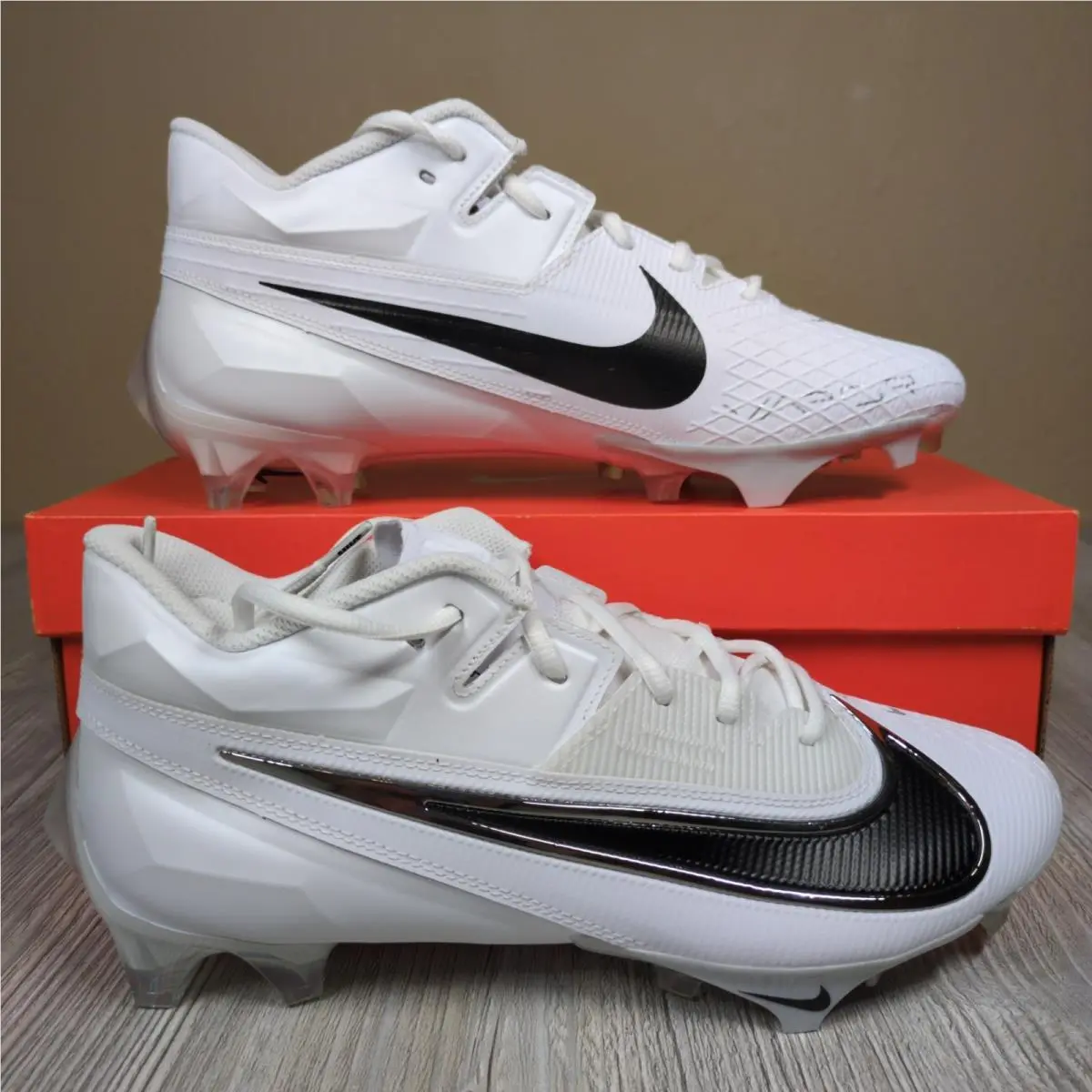 Nike Vapor Edge Elite 360 2 White/black Chrome Men Size 11 Wide FJ6125-100