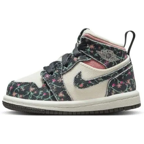 Toddler`s Jordan 1 Mid SE Anthracite/anthracite-sail FJ3447 001 - 7