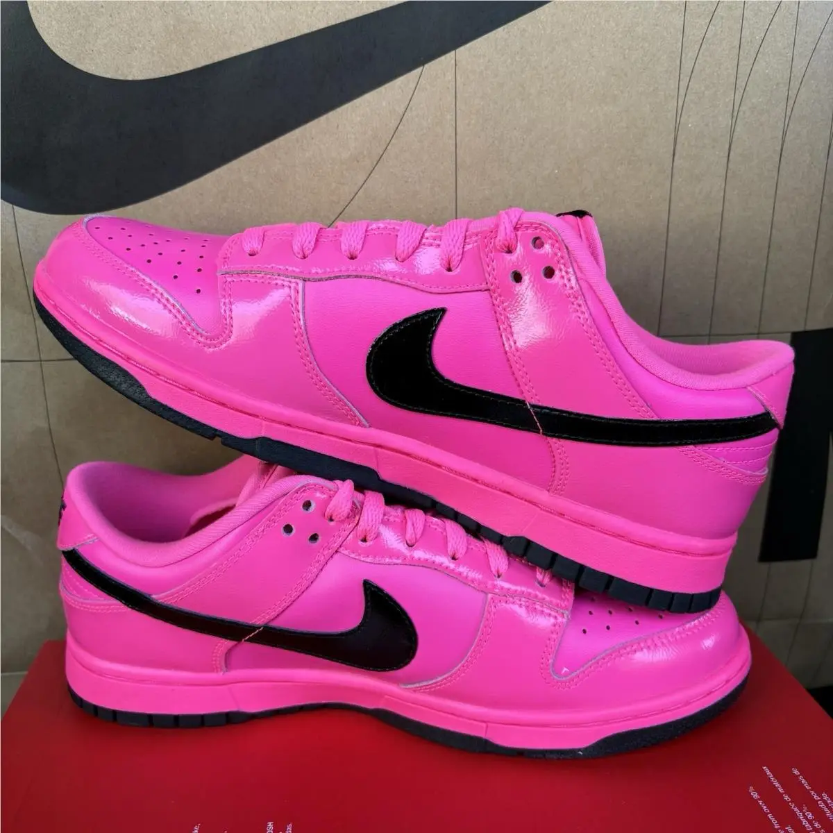 Nike shoes - Nike Dunk Low - Dunk Low - IV2040-600 - Pink Blast/Black 1