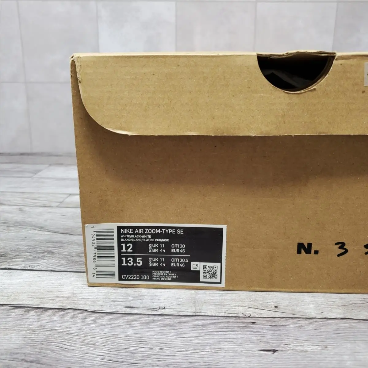 Nike shoes - Nike Air Zoom Type SE - CV2220-100 - White 8