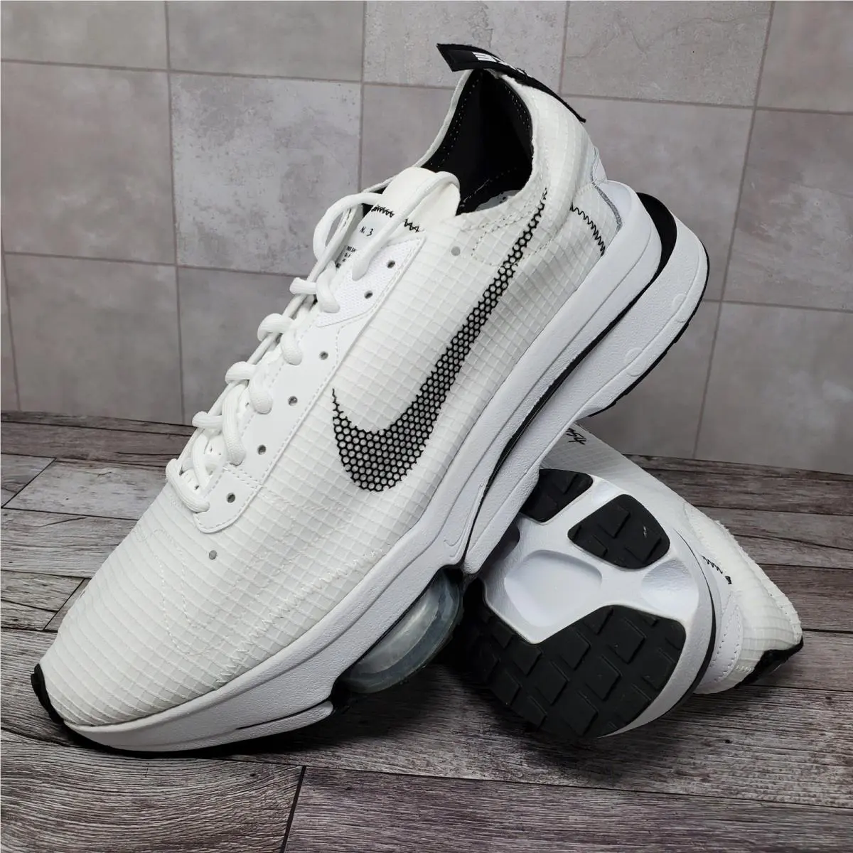 Nike Air Zoom Type SE White Black CV2220-100 Men`s Size 12