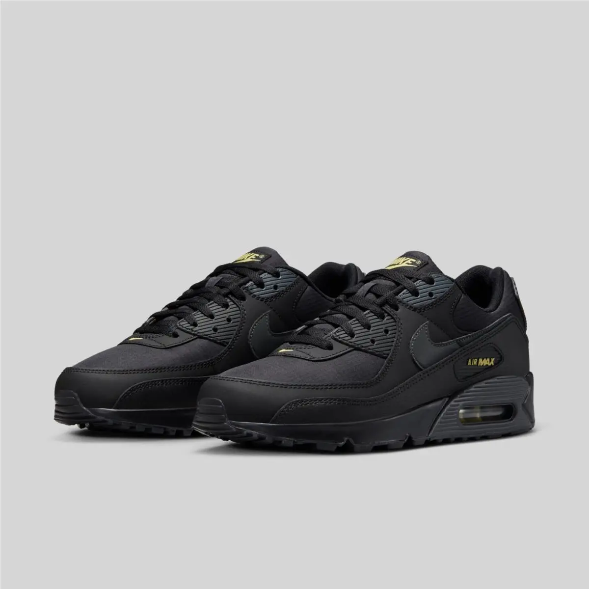 Nike Air Max 90 `black Bluff Yellow` IB7680-001 Men`s Size 11.5 Shoes