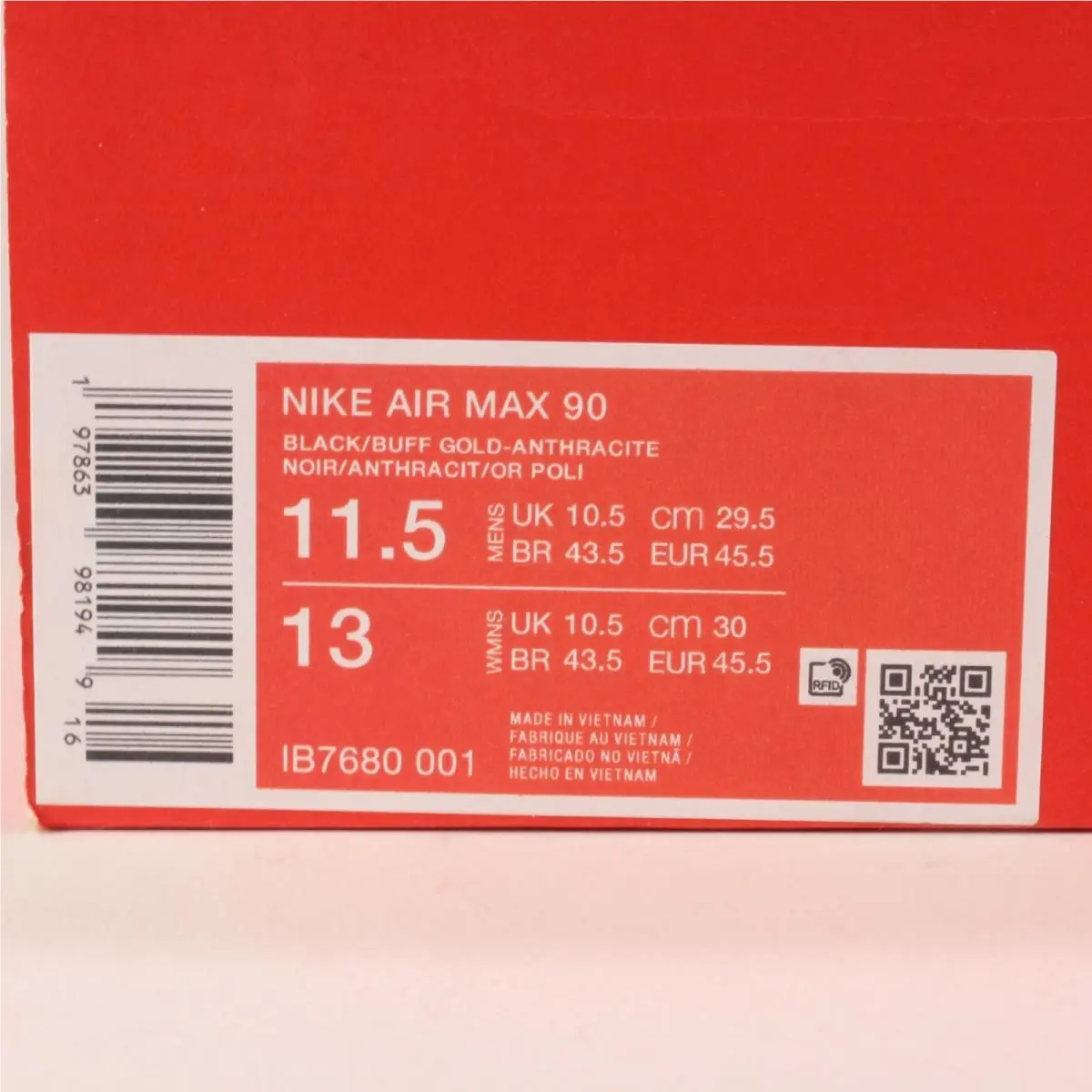 Nike shoes - Nike Air Max 90 - Air Max - IB7680-001 - Black 8